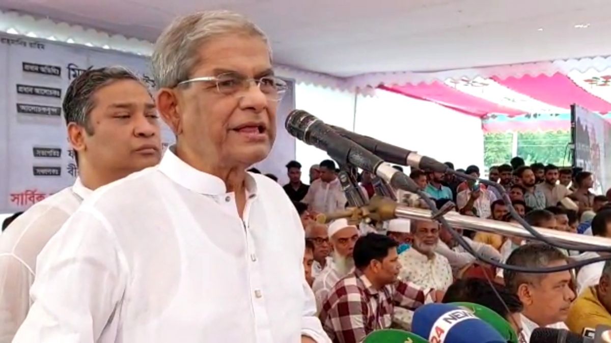 তত্ত্বাবধায়ক ছাড়া নির্বাচন হতে দেয়া হবে না: ফখরুল