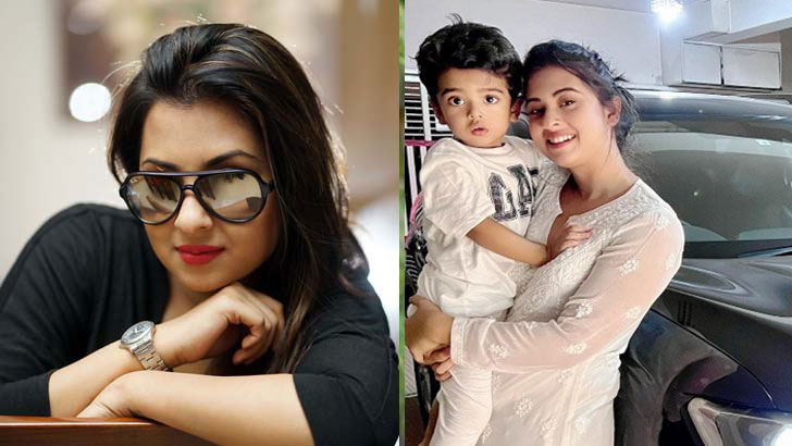 স্বামী ও সন্তানের পরিচয় প্রকাশ করলেন বুবলী